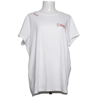 T-shirt (Wit) van Gina Katoen