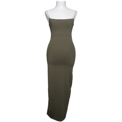 Maxi jurk (Groen) van Zara Elastaan, Polyamide