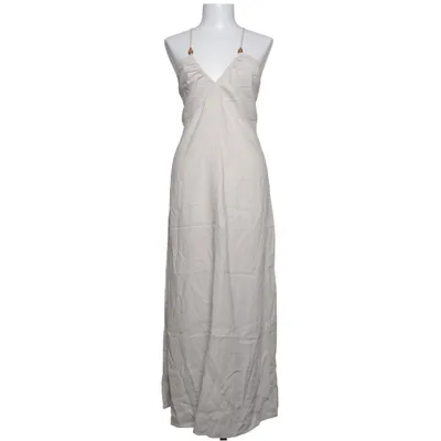 Maxi dress (Beige) from Mango Linen, Viscose