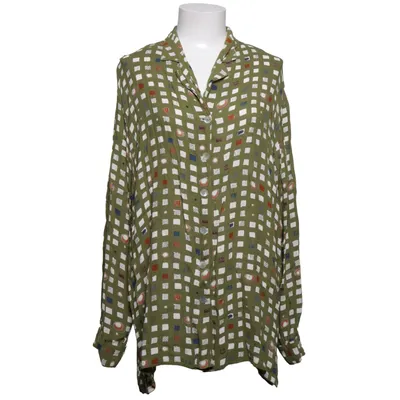 Shirt (Green, Multicolored) from Felicity Viscose