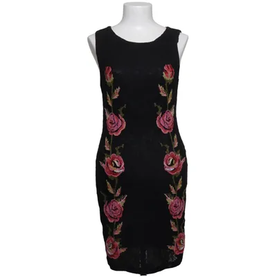 Jurk (Zwart) van Oxygene Elastaan, Polyamide, Polyester