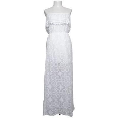 Maxi jurk (Wit) van Milady Katoen