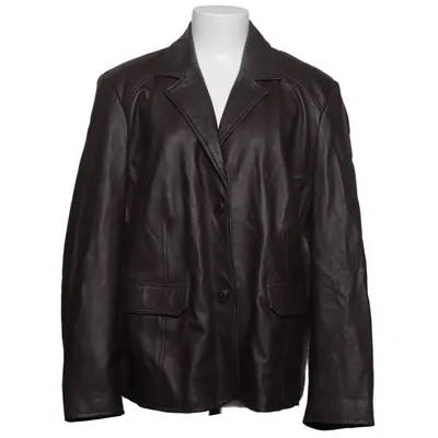 Blazer en cuir (Marron) de Merrytime Cuir, Polyester