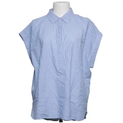 Korte mouwen shirt (Blauw, Wit) van Comma Katoen