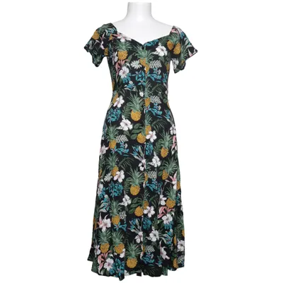 Maxi dress (Black, Green, Multicolored) from Yumi Viscose