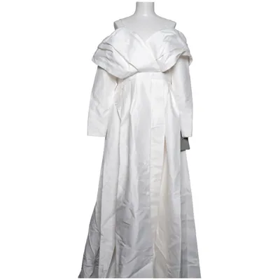Brudklänning (Vit) från Asos Bridal Bomull, Elastan, Polyamid, Polyester