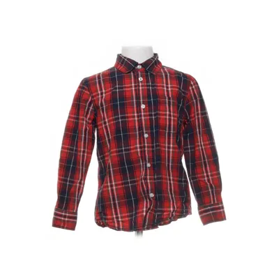 Flanellskjorta (Röd, Blå, Vit) från Lindex Kids Bomull