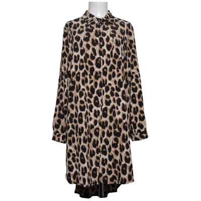Blousejurk (Bruin, Zwart) Polyester