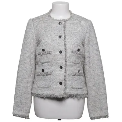 Blazer (Gris, Blanc) de Veronica Virta Coton, Polyamide, Polyester