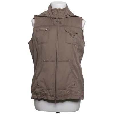Outer vest (Brown) from Cecile Cotton, Polyamide, Polyester