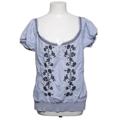Top (Blauw, Wit) van Bondelid Katoen