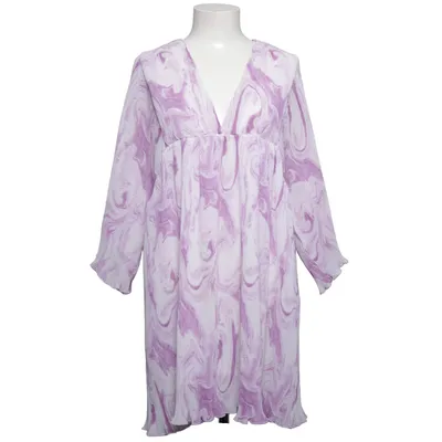 Robe (Violet, Blanc) de Ganni Polyester recyclé