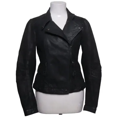 Veste de motard (Noir) de Laura Scott Cuir, Polyester