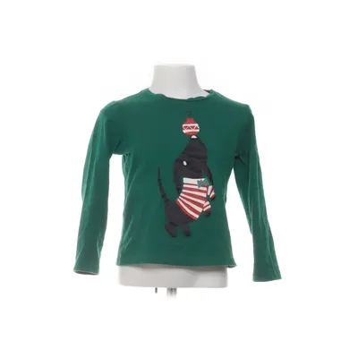 Langærmet t-shirt (Grøn, Flerfarvet) fra Hema Bomuld