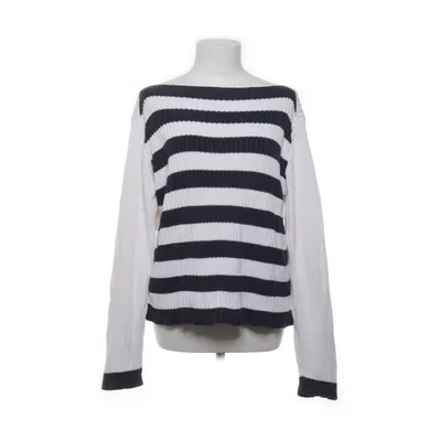 Pull-over (Bleu, Blanc) de Jackpot by Carli Gry Acrylique, Coton