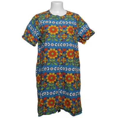 Robe (Bleu, Multicolore) de Compania Fantastica Coton