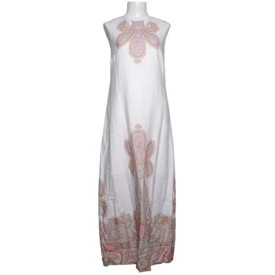 Maxi dress (White, Multicolored) from Ana Alcazar Cotton, Viscose