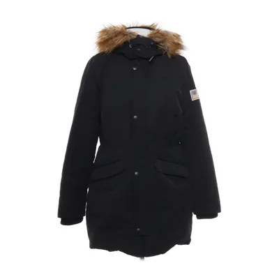 Winterjas (Zwart) van Svea Katoen, Nylon, Polyester