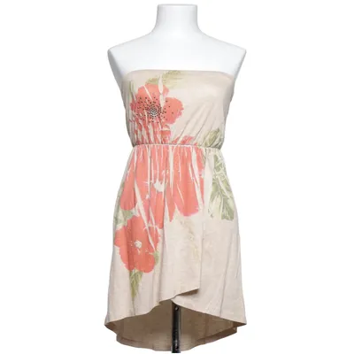 Klänning (Beige, Flerfärgad) från Papaya Polyester, Viskos