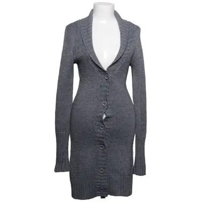 Strickjacke (Grau) von Aggi Acryl, Wolle