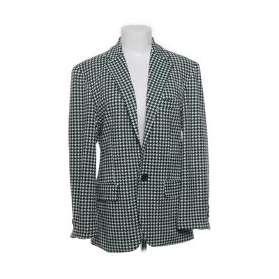 Blazer (Black, White) from Butter & Hazel Elastane, Polyester