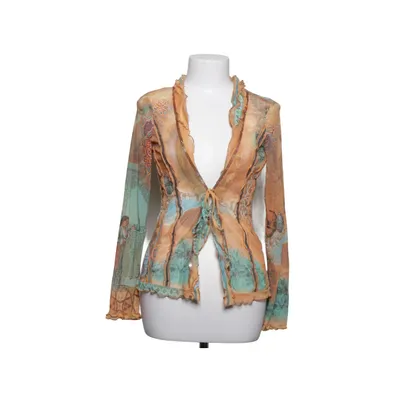 Wrap blouse (Orange, Blue, Multicolored) from Verse Polyamide