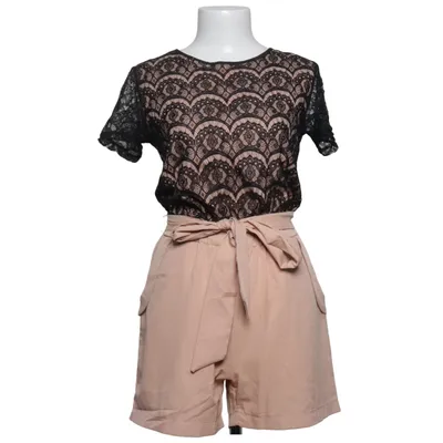 Jumpsuit (Zwart, Beige) van L.B.C. Elastaan, Polyester