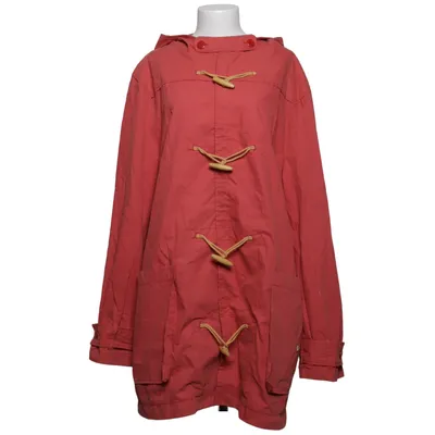 Duffle coat (Red) from Velour Cotton, Nylon