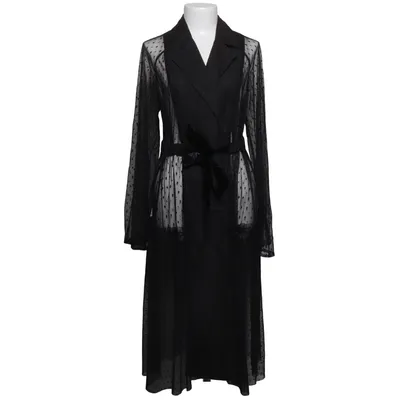 Blusenkleid (Schwarz) von Lost Ink Elasthan, Polyamid, Polyester