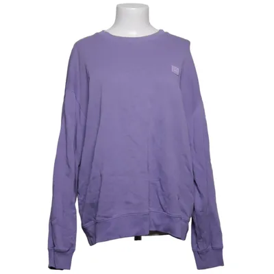 Sweatshirt (Lila) von Acne Studios Baumwolle