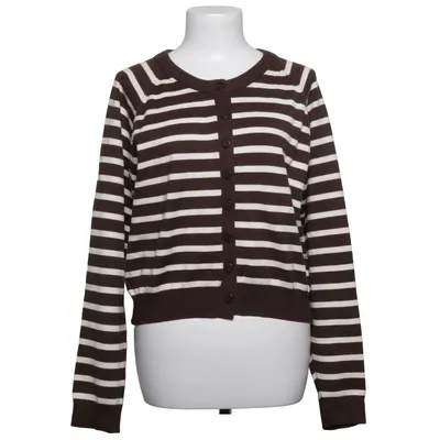 Cardigan (Marron, Blanc) de Stradivarius