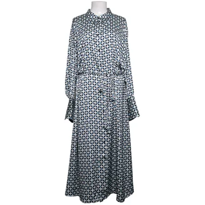 Skjortklänning (Blå, Flerfärgad) från H&M Modern Classic Polyester