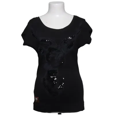 T-shirt (Sort) fra HangOwear Bomuld, Elastan