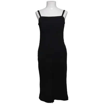 Dress (Black) from Chaloc Polyester, Viscose