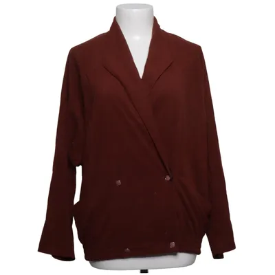 Blazer (Brown) from Carolin Acetate, Polyester