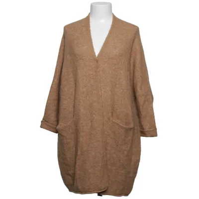 Cardigan (Brown) from Joseph Janard Alpaca wool, Elastane, Polyamide