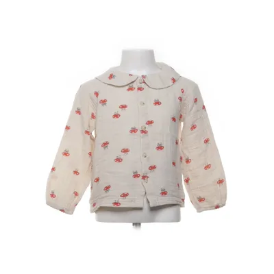 Blus (Beige, Röd) från Minories Ekologisk bomull