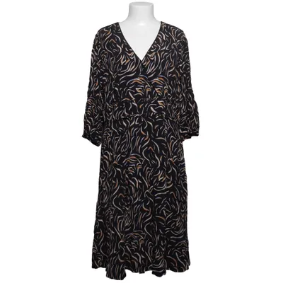 Maxi jurk (Zwart, Meerkleurig) van Maison 123 Katoen, Viscose