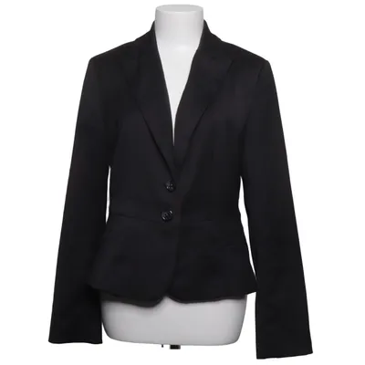 Blazer (Zwart) van Miss H. Elastaan, Polyester, Viscose