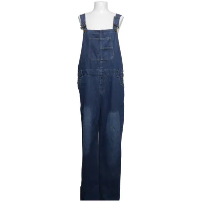 Hängselbyxor (Blå) från Jeans Bomull, Polyester