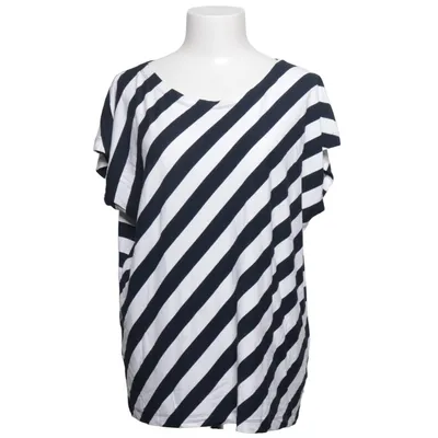 T-shirt (Blå, Vit) från Holebrook Sweden Elastan, Viskos