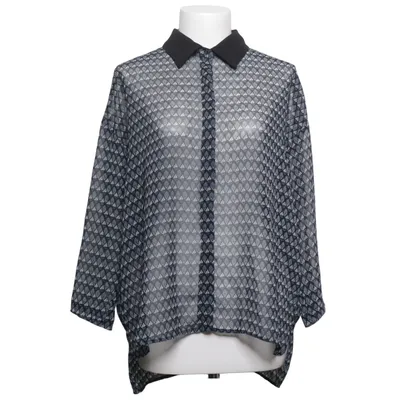 Blouse (Black, Blue, White) from Mango Collection