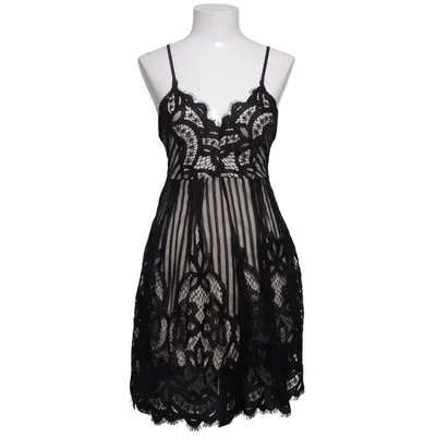 Cocktail dress (Black, Beige) from DM Retro Cotton, Elastane