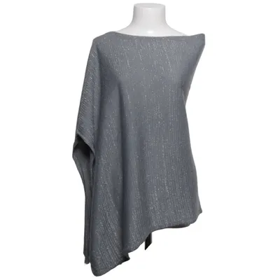 Poncho (Grå) från Giulia Akryl, Metallfiber, Polyamid, Ull