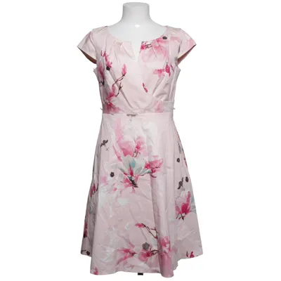 Klänning (Rosa, Flerfärgad) från Comma Bomull, Elastan, Polyester