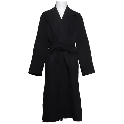 Frakke (Sort) fra Massimo Dutti Modal, Uld