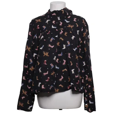 Blouse (Noir, Multicolore) de Zara Trafaluc Collection Lyocell