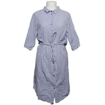 Robe chemise (Bleu, Blanc) de Via Cortesa Coton