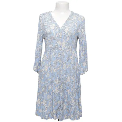 Jurk (Blauw, Wit) van Suncoo Viscose