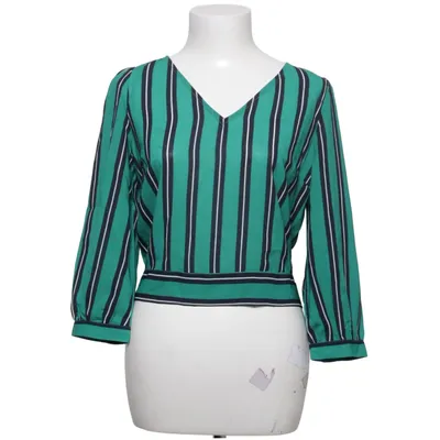 Blouse (Groen, Blauw, Wit) van Japna Polyester